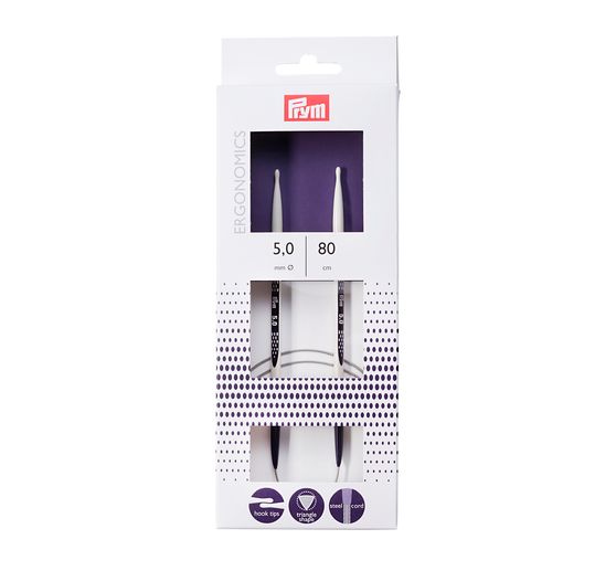 Prym Circular knitting needles "Ergonomics", 80 cm