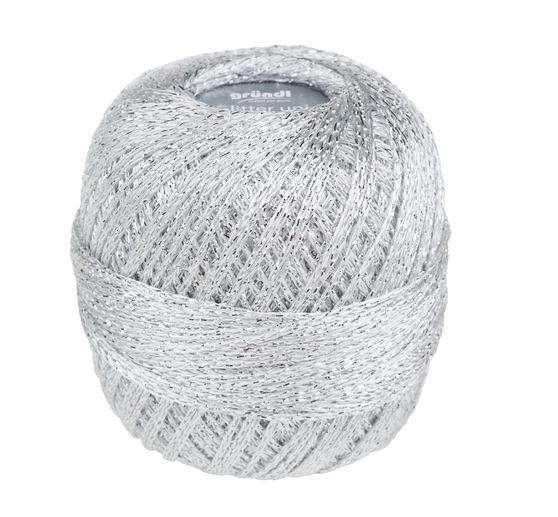 Crochet yarn Glitter