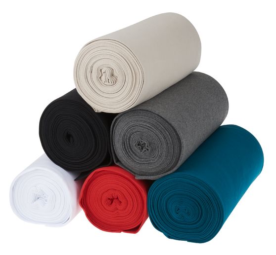 Jersey cuff fabric "Uni"