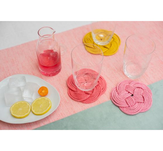 Knitted tube from paper yarn, 30m