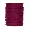 Knitted tube from paper yarn, 30m Berry