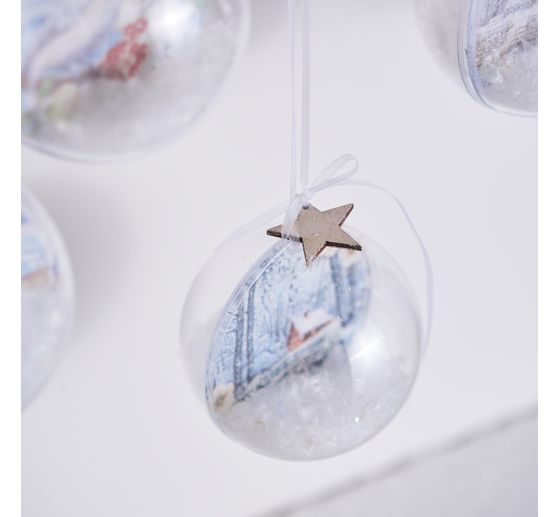 VBS Acrylic ball, Ø 8 cm, 6 pcs.