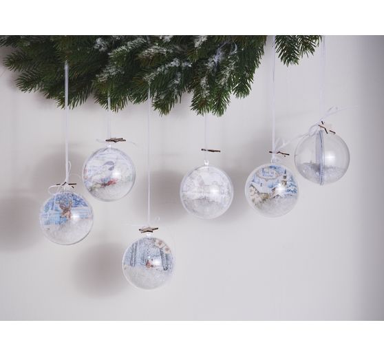 VBS Acrylic ball, Ø 8 cm, 6 pcs.