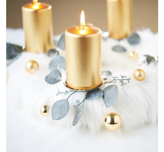 Christmas balls made of glass on wire, 36 pieces, Ø 20 / 25 / 30 mm