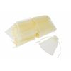 VBS Organza bags "7,5 x 12 cm", 100 pieces Cream