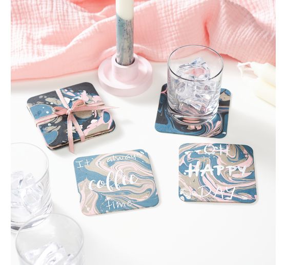 Beer coaster "Round", 100 pieces