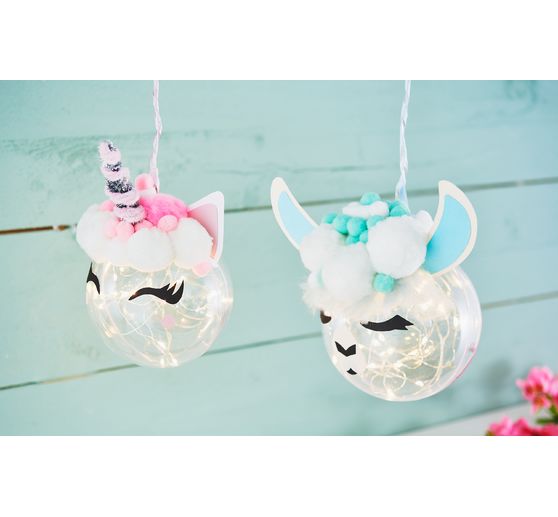 VBS Chenille wire "Silver", 8 mm, 50 cm, 10 pieces