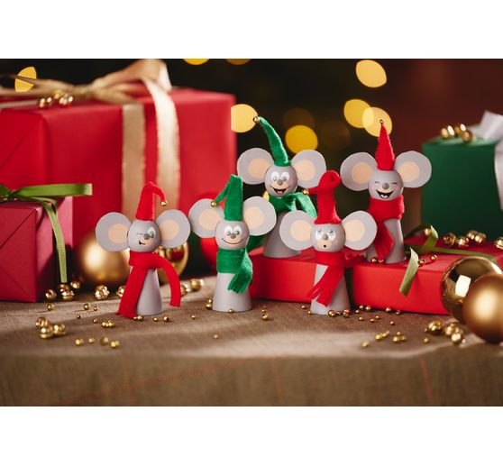 VBS Handicraft set "Christmas mice"