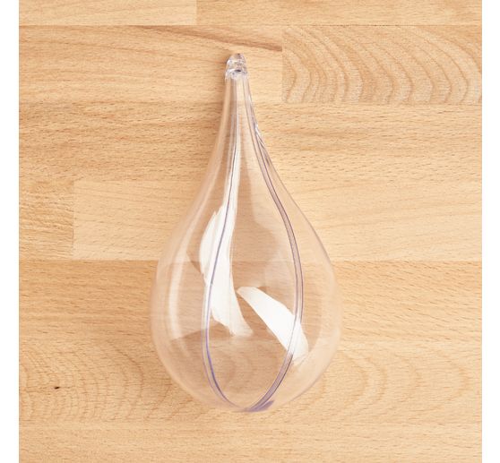 Forma acrilica "a goccia", 18 cm