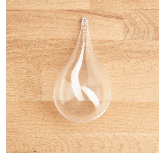 Forma acrilica "Goccia", 14 cm