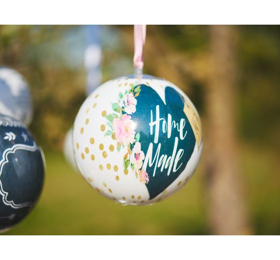 VBS Acrylic ball, Ø 8 cm, 6 pcs.