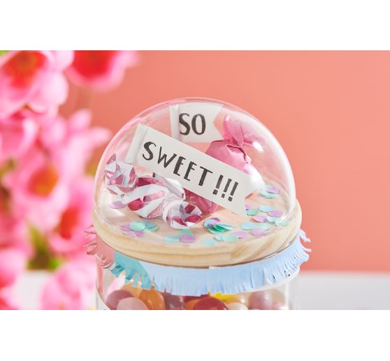 Acrylic ball, Ø 8 cm