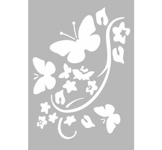 Stencil "Farfalla", DIN A5