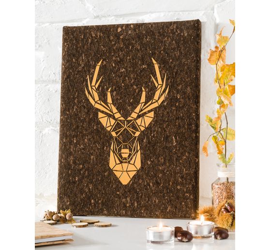 Stencil "Staghead trophy"