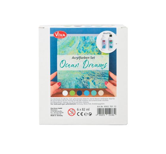 Viva Decor acrylic paint set "Ocean Dreams"