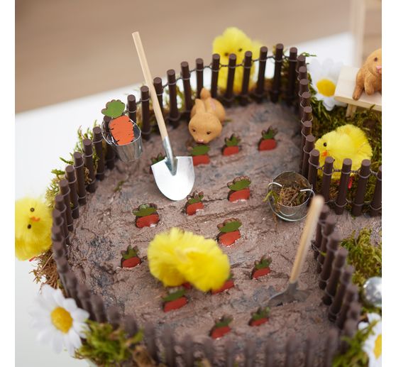 Styrofoam egg, 2 parts, 30 cm