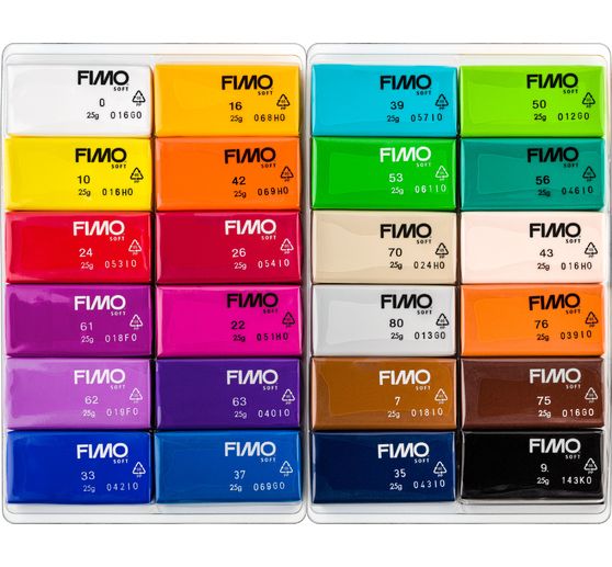 FIMO soft Material packaging "Basic", 600 g