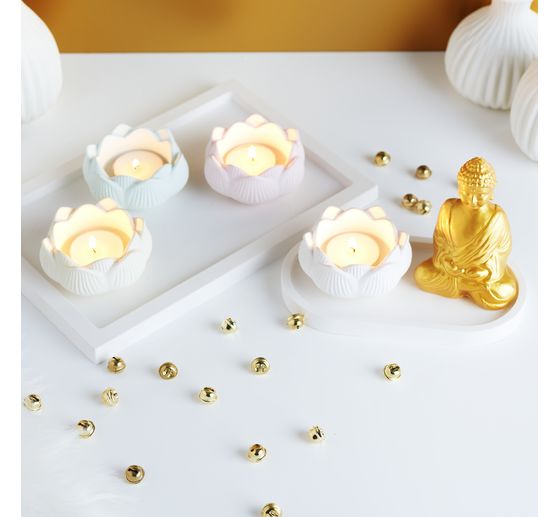 Silicone casting mould "Bowl lotus flower"