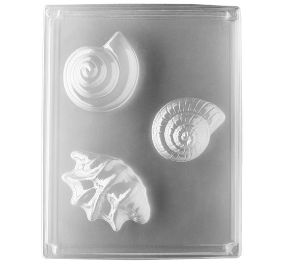 Casting mould "Sea shell- Trio"