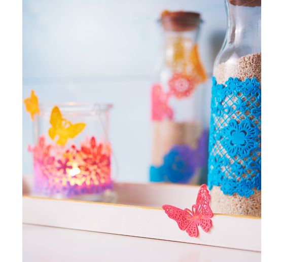 Universal decorative mat "Flowers & Leaves"