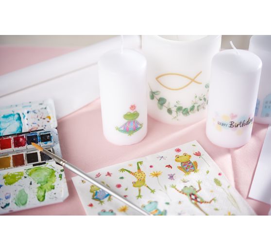 Pillar candle flat head 150/60mm