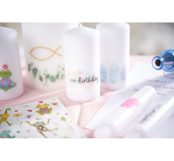 Pillar candle flat head 150/60mm