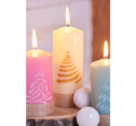 Pillar candle flat head 150/60mm