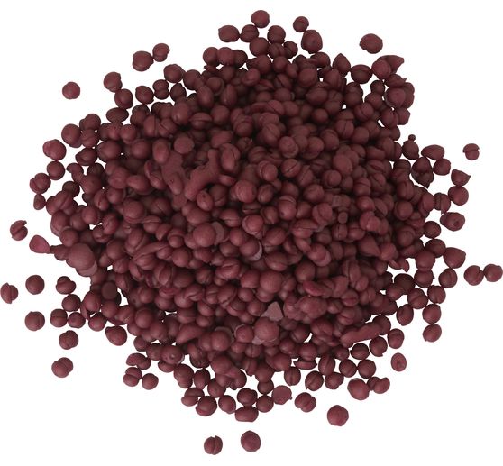 Wax colouring granulate