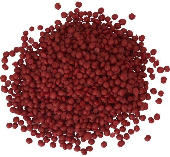 Wax colouring granulate