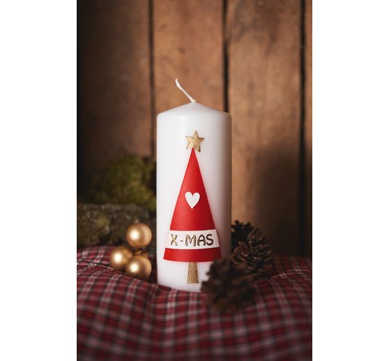 Decorating wax plates "Basic colours", 10 x 10 cm