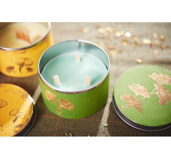 VBS Metal cans / Soap tins "Round", 12 pieces