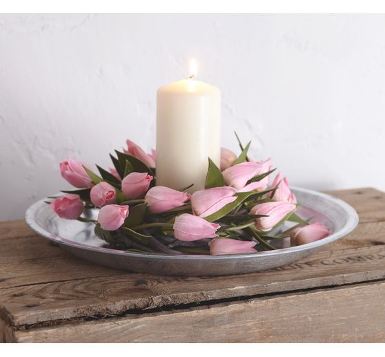 Pillar candle flat head 100/50mm