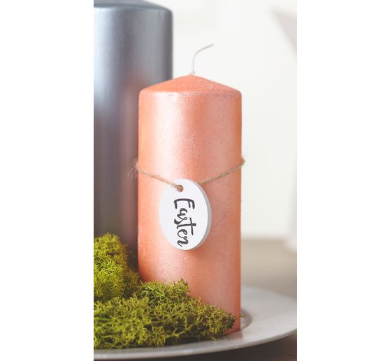 Pillar candle flat head 100/50mm
