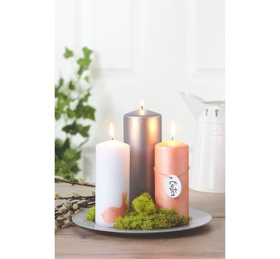 Pillar candle flat head 100/50mm