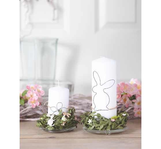 Pillar candle flat head 200/70mm