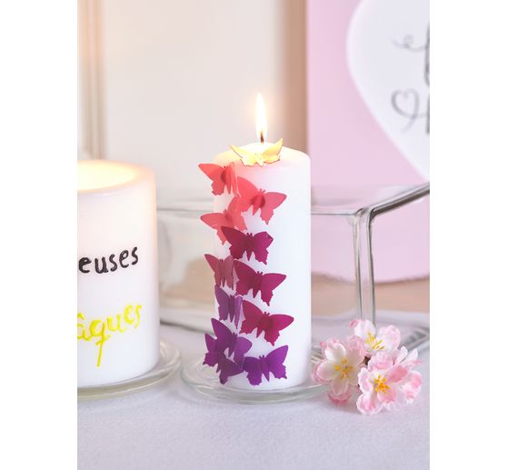 Ornamental wax plates