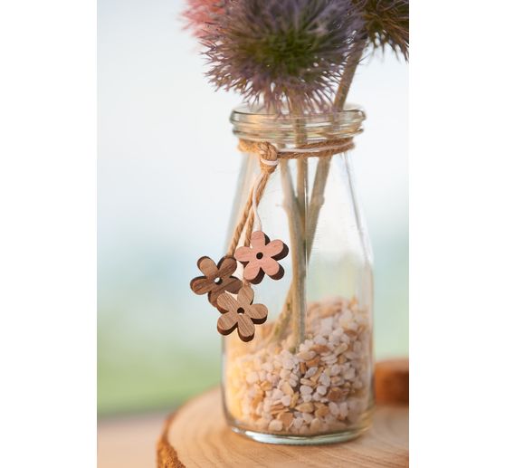 VBS glass bottle with cork