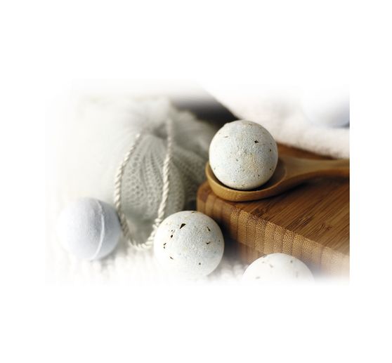 Bath balls, bubbling