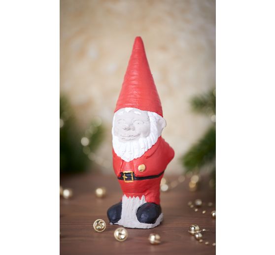 Latex casting mould "Garden gnome", approx. 8 x 21.5 cm