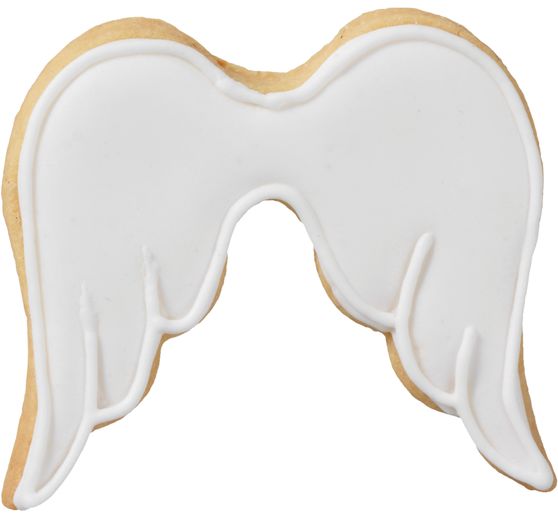 Cut out form "Angel wings" , about 7.5 cm