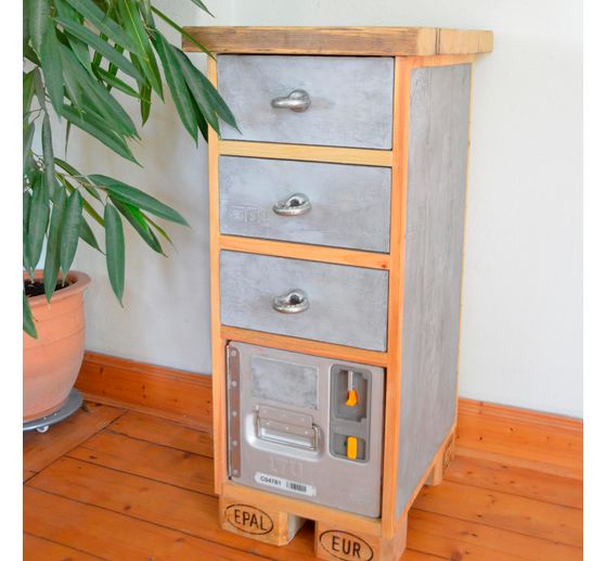 Concrete effect set, 8 pcs.