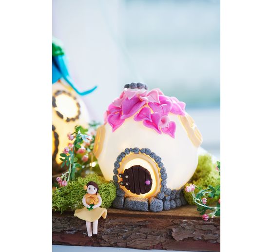 Acrylic ball with hole, Ø 10 cm