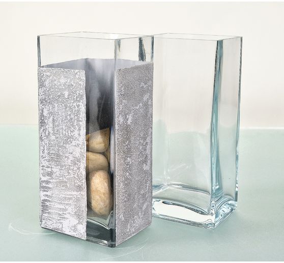 Concrete effect set, 8 pcs.