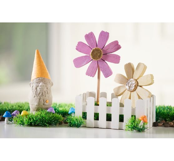 Latex casting mould "Garden gnome", approx. 8 x 21.5 cm