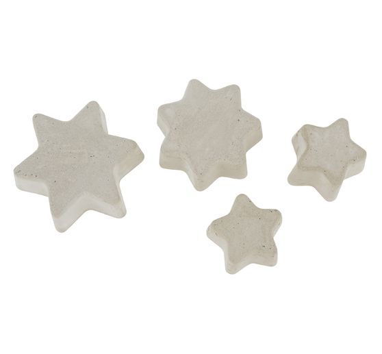 Casting mould "Stars", 4 motives
