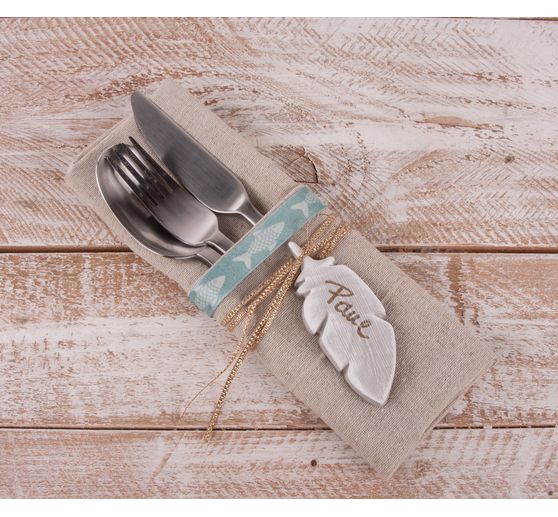 Stampo per colata "Piume", 6 motivi