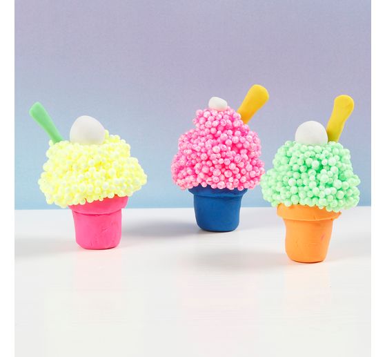 Soft Foam, assorted colours, 6 x 10 g