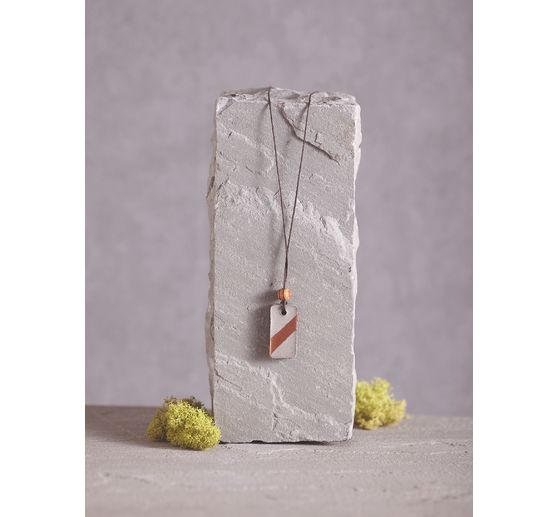 Casting mould"Decoration pendant Rectangle"