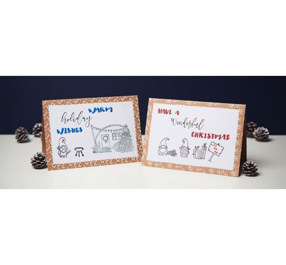 Christmas" kraft box"