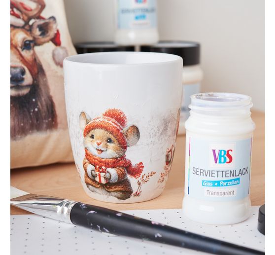 VBS Napkin varnish "Glass and Porcelain"